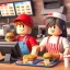 Иконка игры 2 Player Fast Food Tycoon