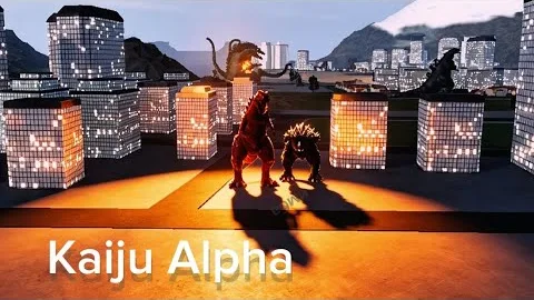 Новая имба..? Kaiju Alpha Roblox с другом #1