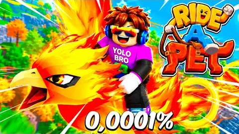 УКРАЛ САМОЕ РЕДКОЕ ЯЙЦО! Ride a Pet Роблокс