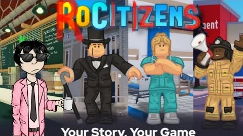 RoCitizens необычная RP игра в Roblox | секреты и разбор сюжета